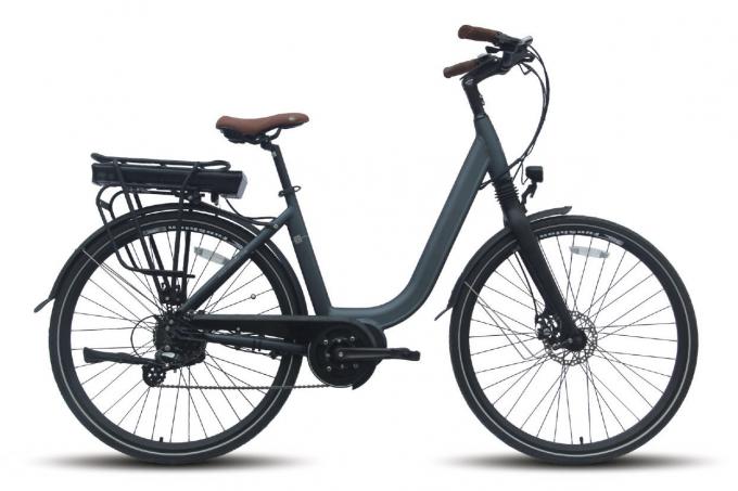 700C wiel Draagbare Elektrische Fiets die niet Batterij In werking gestelde Fiets vouwen 0