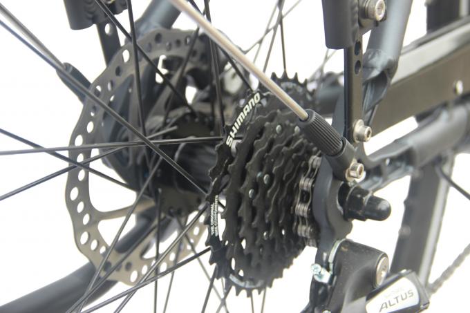 700C wiel Draagbare Elektrische Fiets die niet Batterij In werking gestelde Fiets vouwen 8