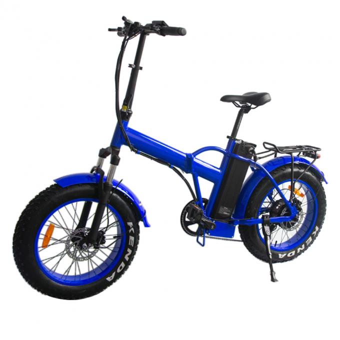 E-Fiets 55km H van dames Elektrische Mini Folding Bike Lithium Battery 48V 10.4Ah voor Jachten 2