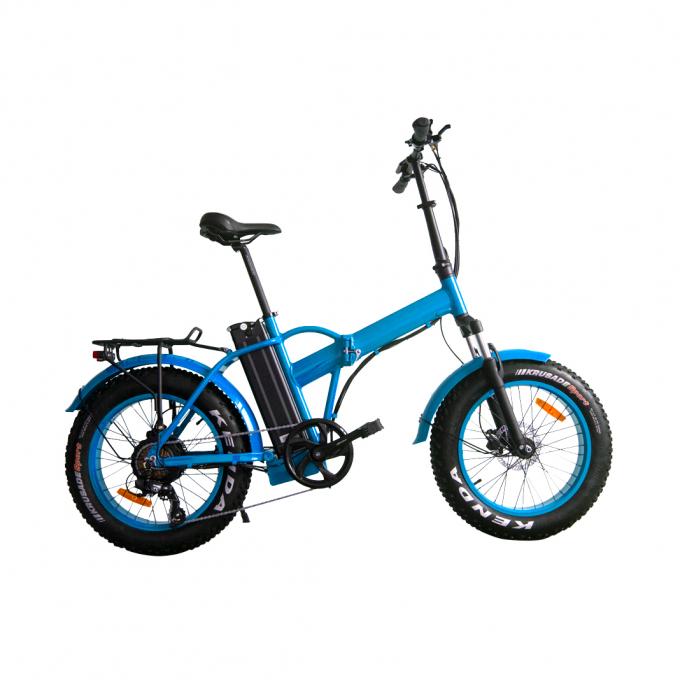 E-Fiets 55km H van dames Elektrische Mini Folding Bike Lithium Battery 48V 10.4Ah voor Jachten 1
