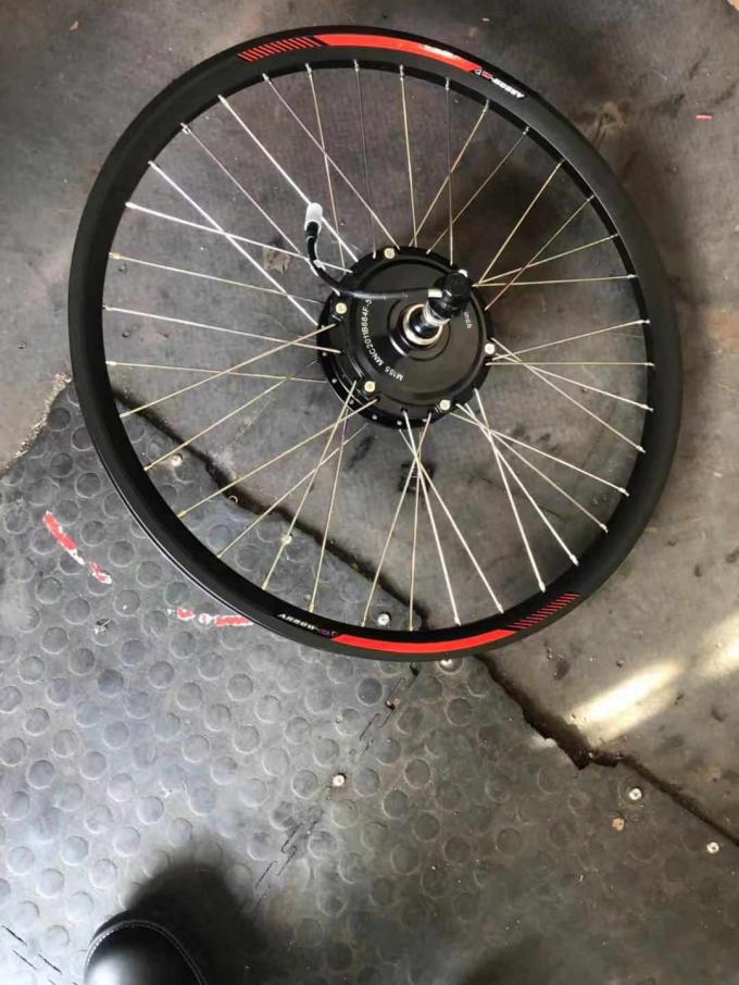 500w de Bandvervanging die van de motor Elektrische Fiets Elektrische Fietstoebehoren vouwen 0