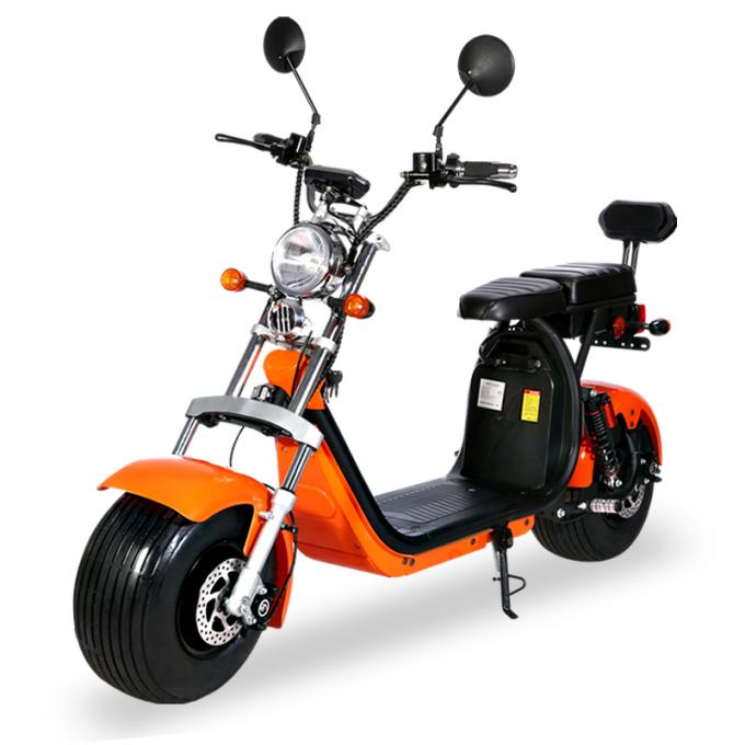 Vette het Wiellange afstand van Bandharley citycoco electric scooter 2000w 2 5