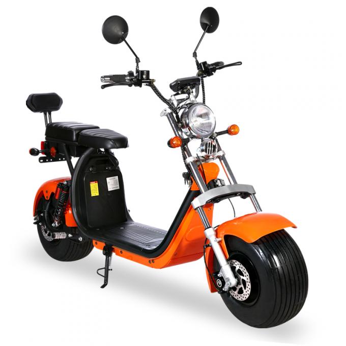 Vette het Wiellange afstand van Bandharley citycoco electric scooter 2000w 2 6