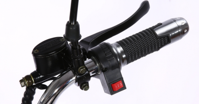 De hybride Volwassen Elektrische Gekniesde Bromfiets van de Motorfietsautoped Gemotoriseerde Fiets 12