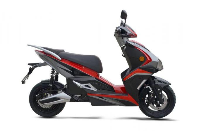 De vette Autoped van het de Autoped3000w 72V 20Ah 2 Wiel van Bandcitycoco Elektrische voor Volwassenen 3