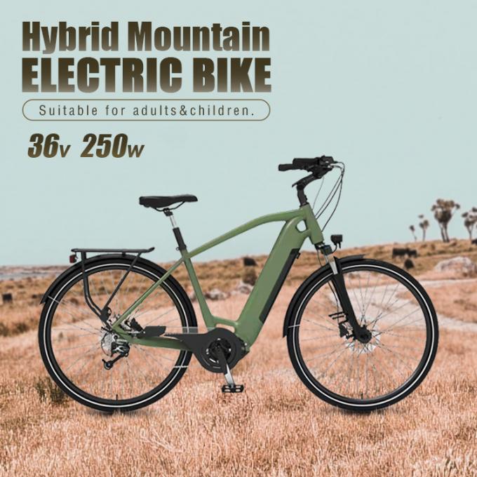 Aluminiumkader 27,5 Volwassenen Elektrische Fiets van Duimjonge geitjes met Lithiumbatterij 0