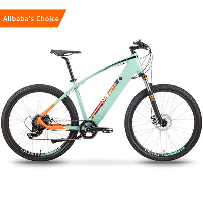 36v Mini Electric City Bikes With-Batterij Volledige Opschorting Aluminium van de 27,5 Duim het Medio Aandrijving